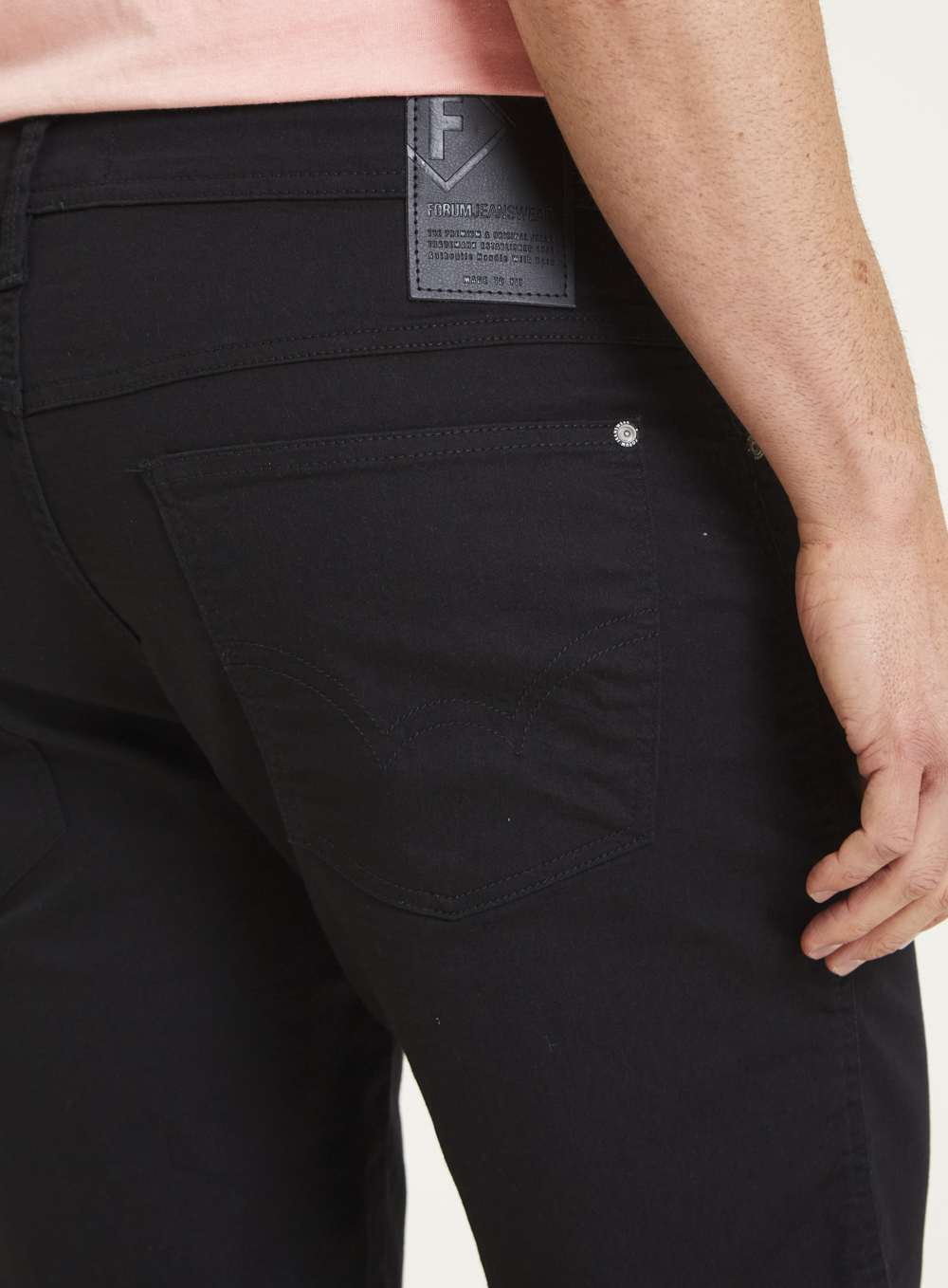 BERMUDA JEANS PAUL SLIM 40 IND.PRETO