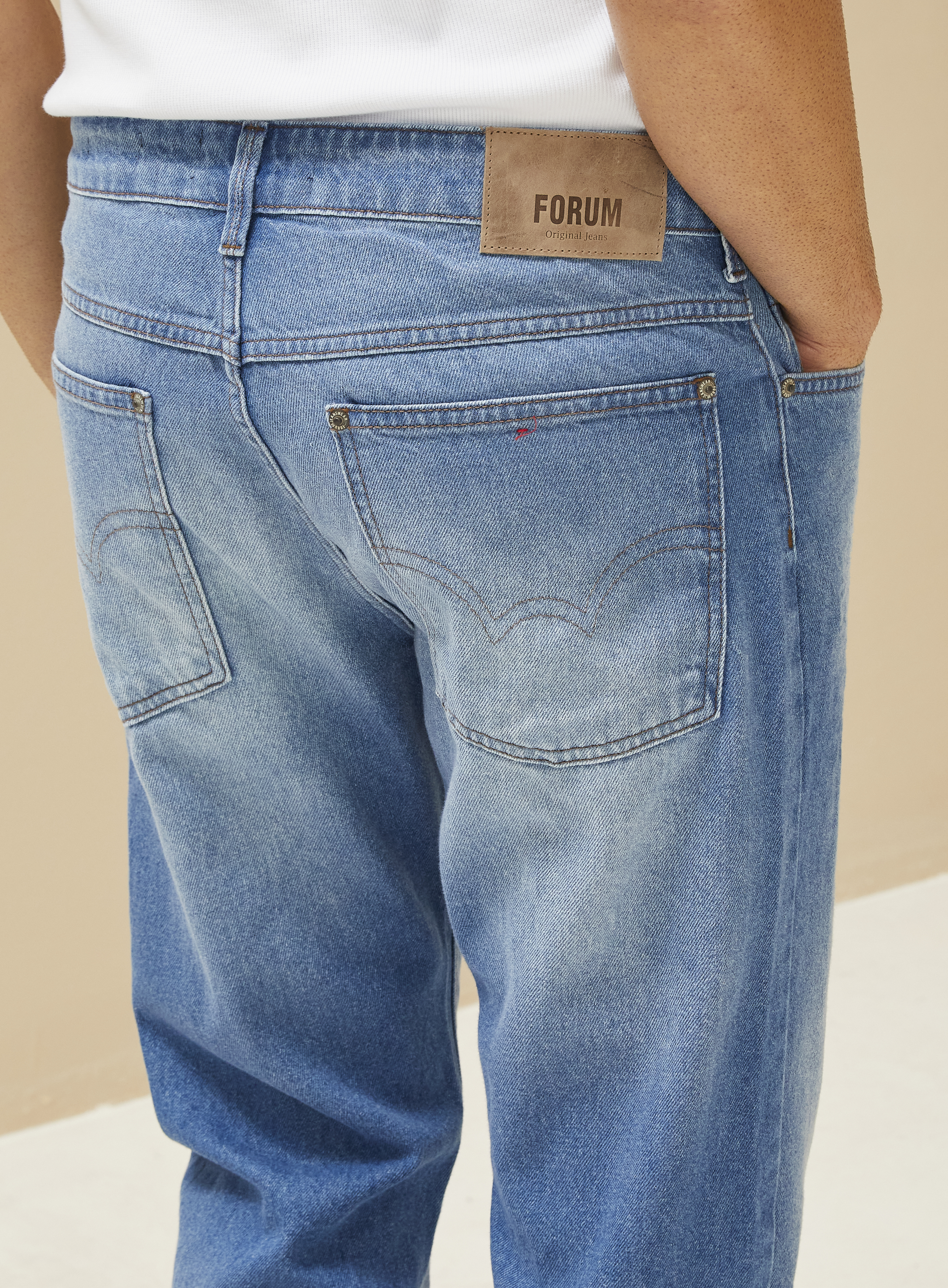 CALÇA JEANS PAUL SLIM 42 INDIGO