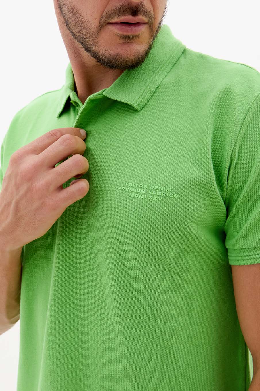 POLO TRITON M VERDE GRENERY