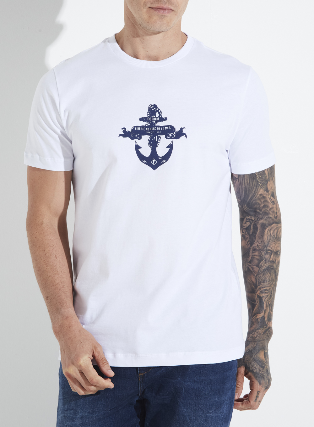 CAMISETA FORUM P BEGE INCENSE
