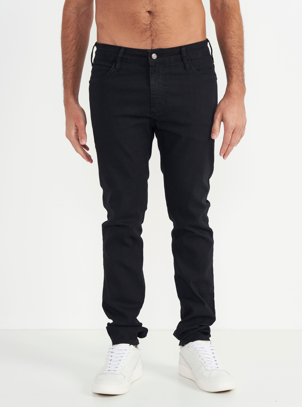 CALÇA SARJA FELIPE SKINNY 36 PRETO
