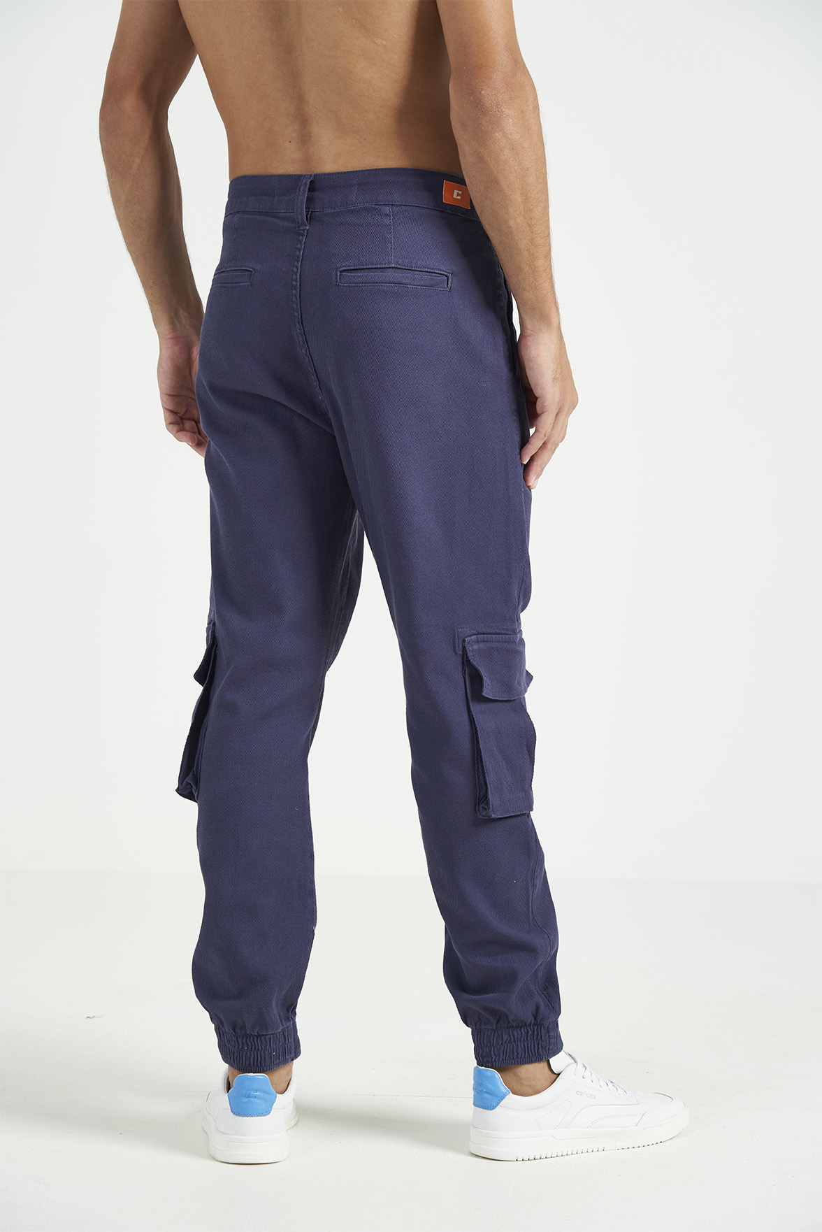 CALÇA SARJA FRED 42 AZUL DARKNESS