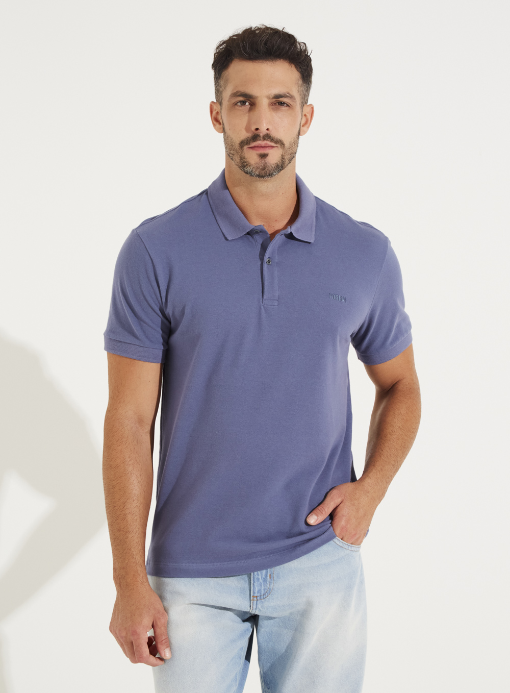 POLO FORUM P AZUL VINTAGE INDIGO