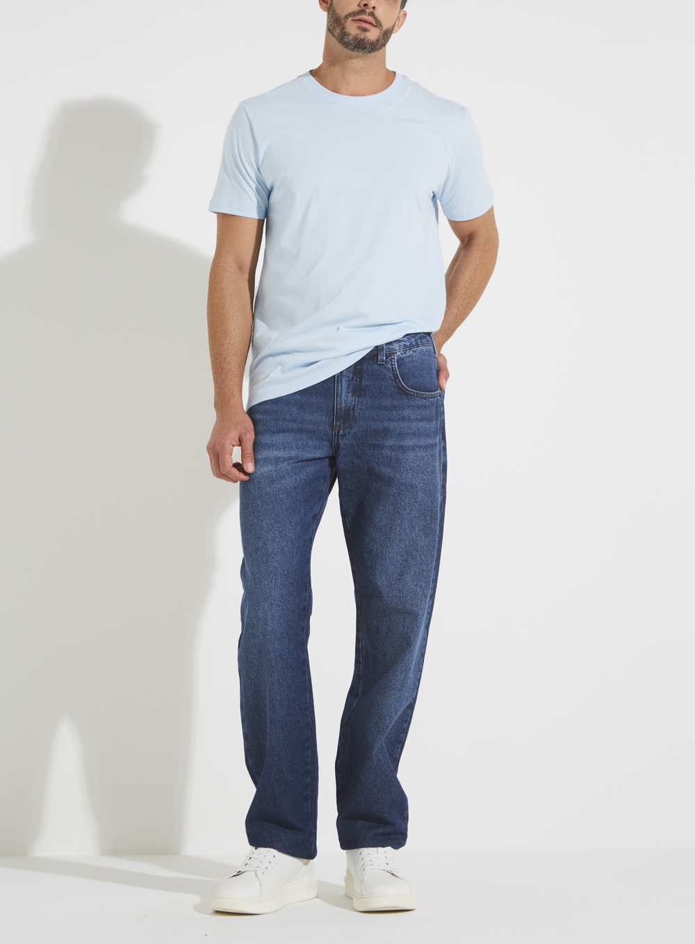 CALÇA JEANS PAUL REGULAR 42 INDIGO