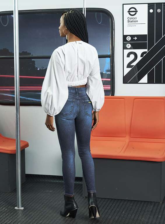 CALÇA JEANS BIA 34 INDIGO