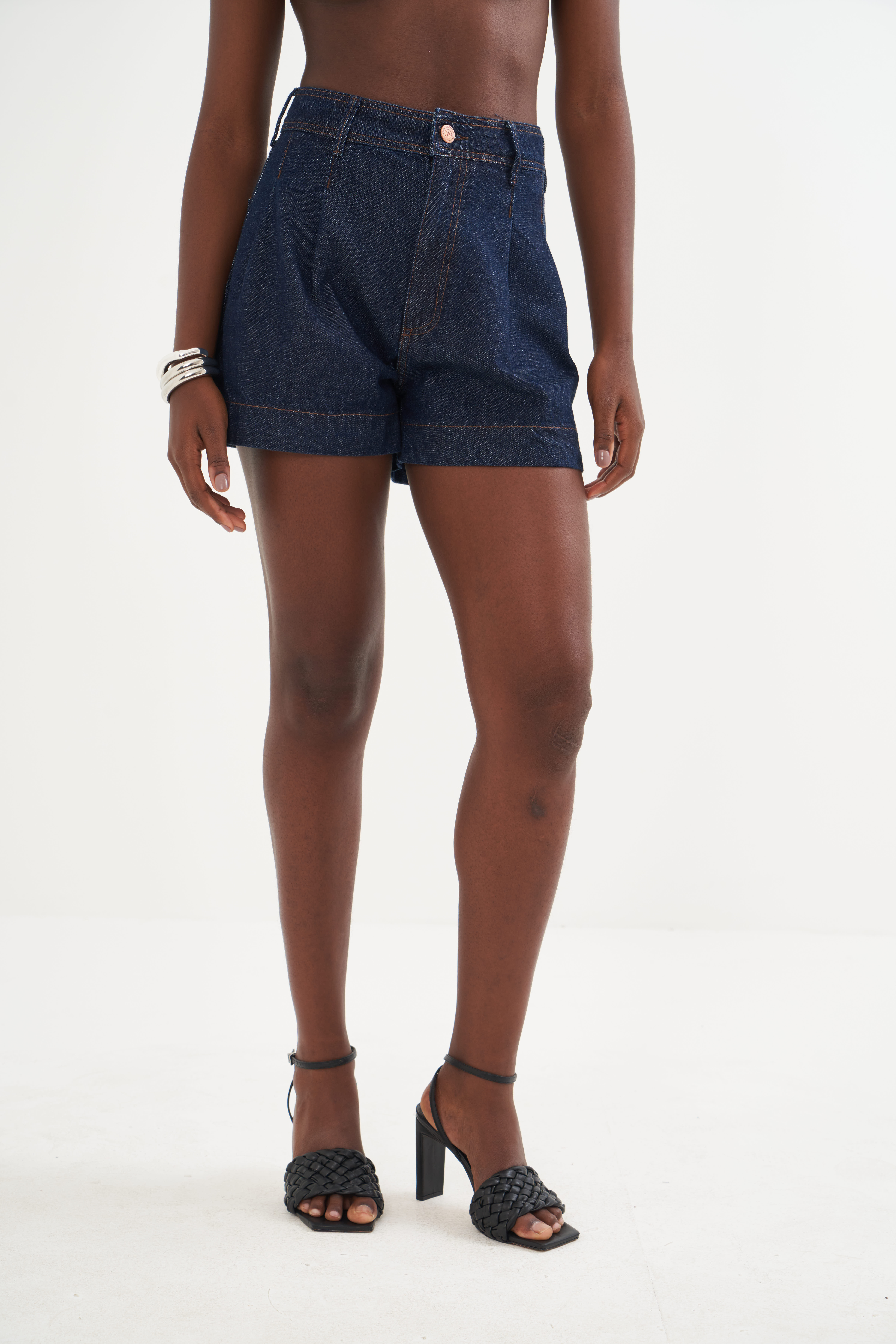 SHORT JEANS JOANA 44 INDIGO