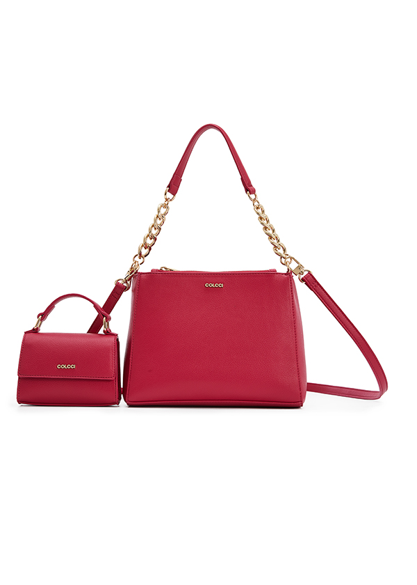 BOLSA COLCCI FEM MULTI BAG FLOATER U AMARELO FOCAI