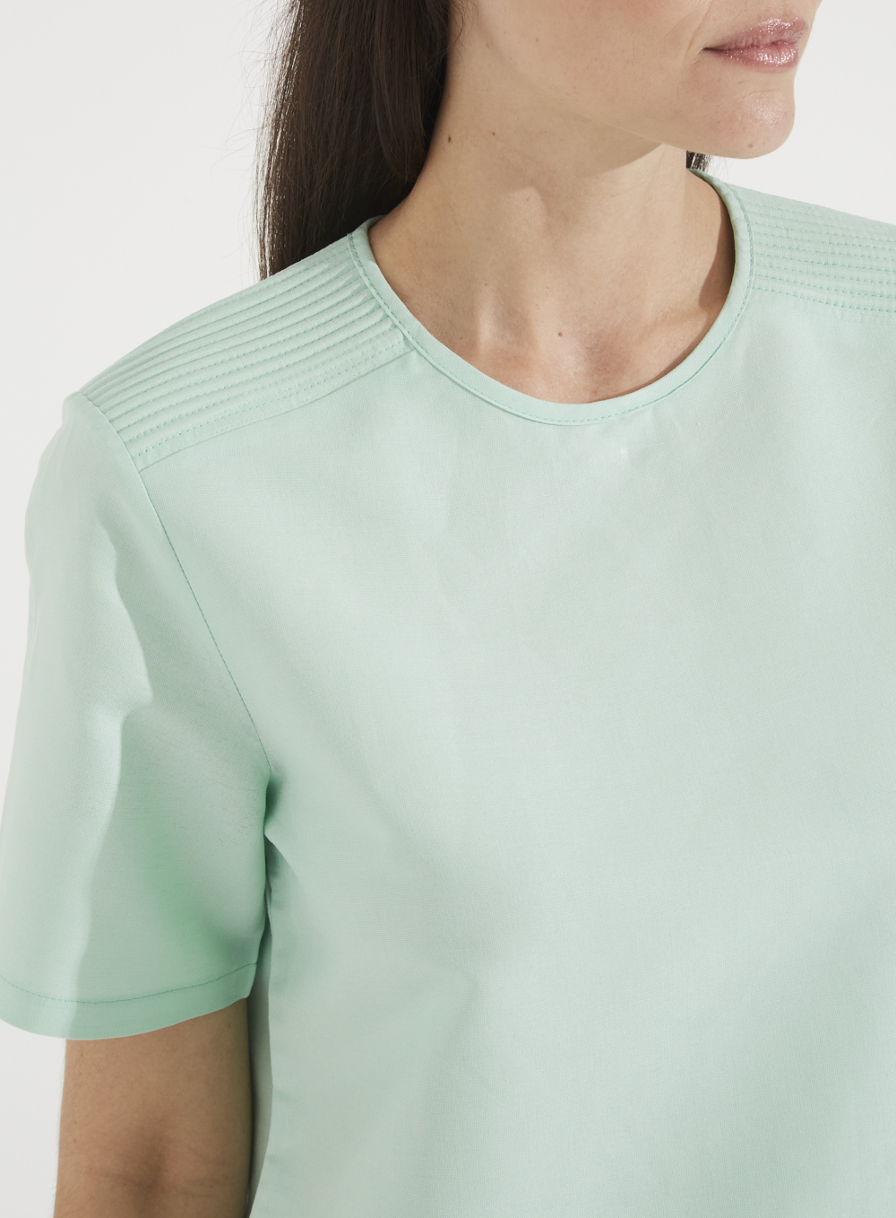 CAMISETA LINHO G VERDE LIGHT MIND