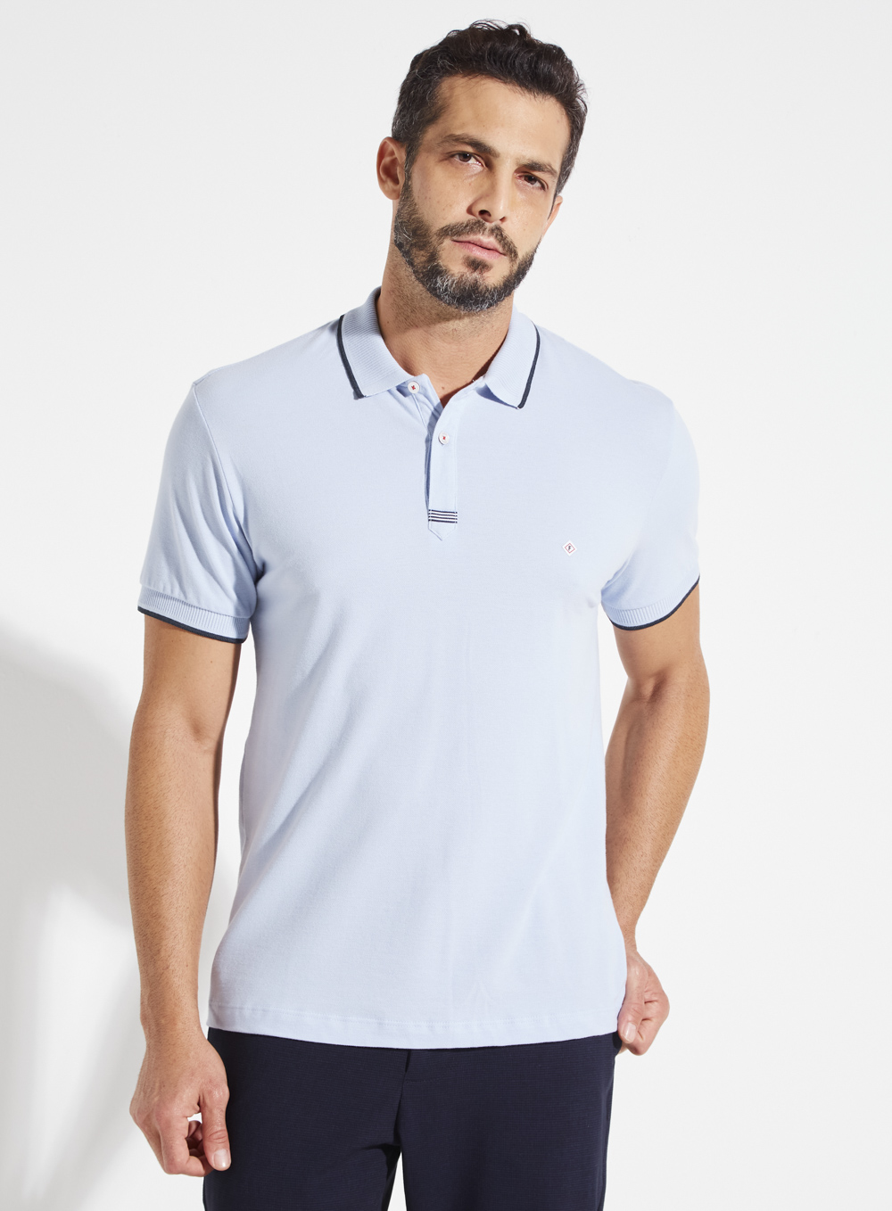POLO FORUM M AZUL SKEY