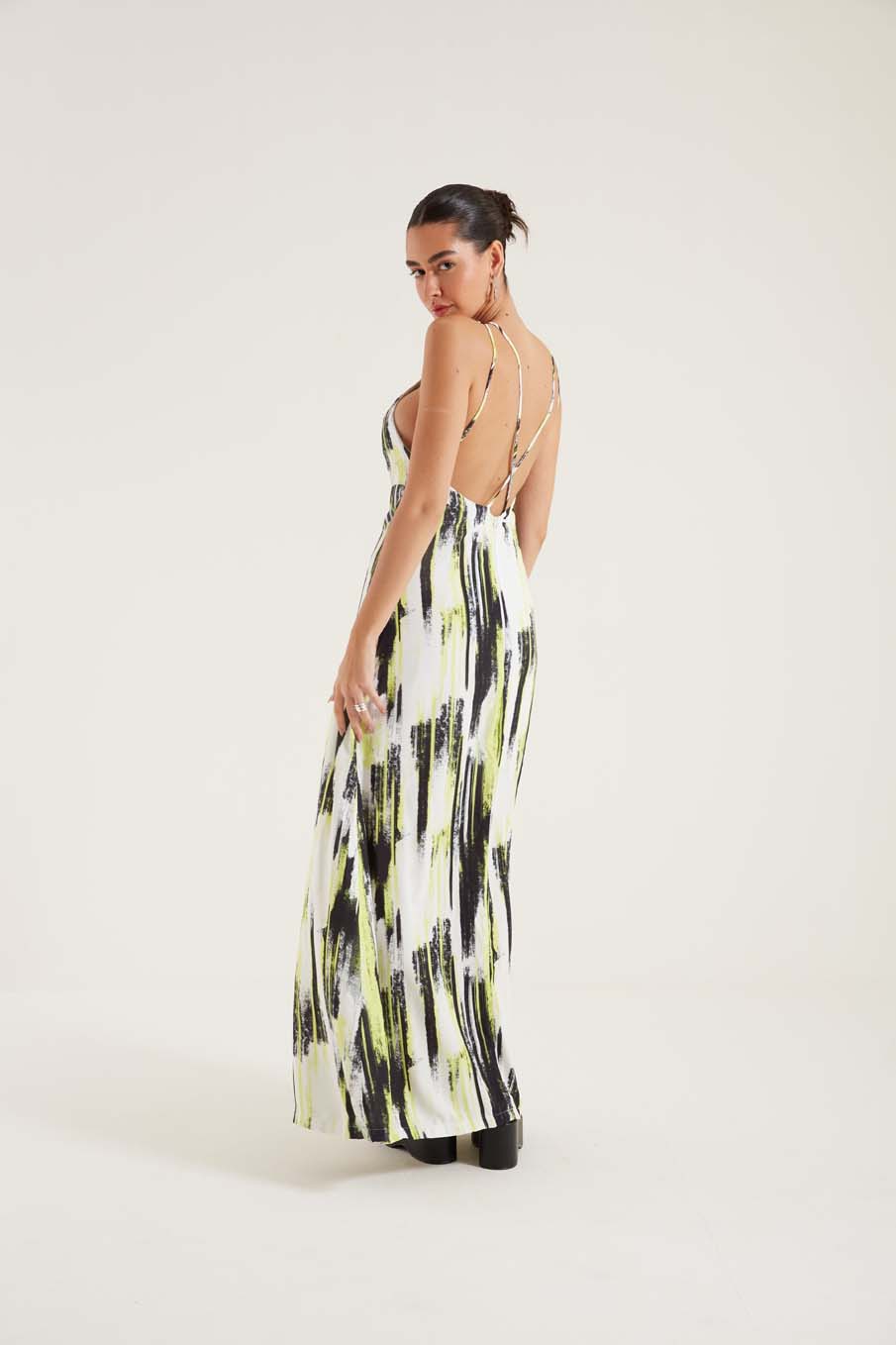 VESTIDO ESTAMPADO 38 URBAN FUSION