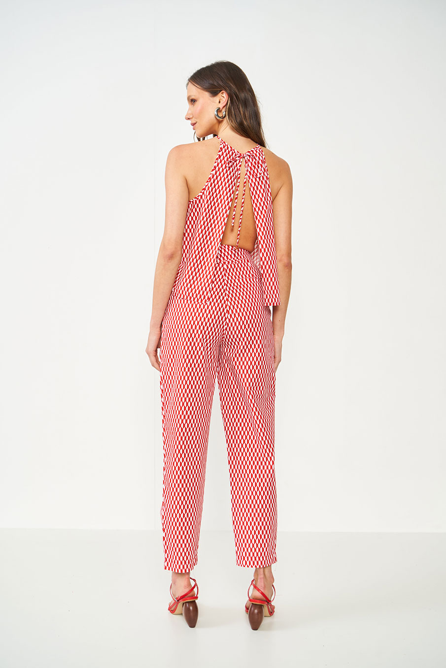 CALÇA ESTAMPADA 34 GEOMETRICO VER.