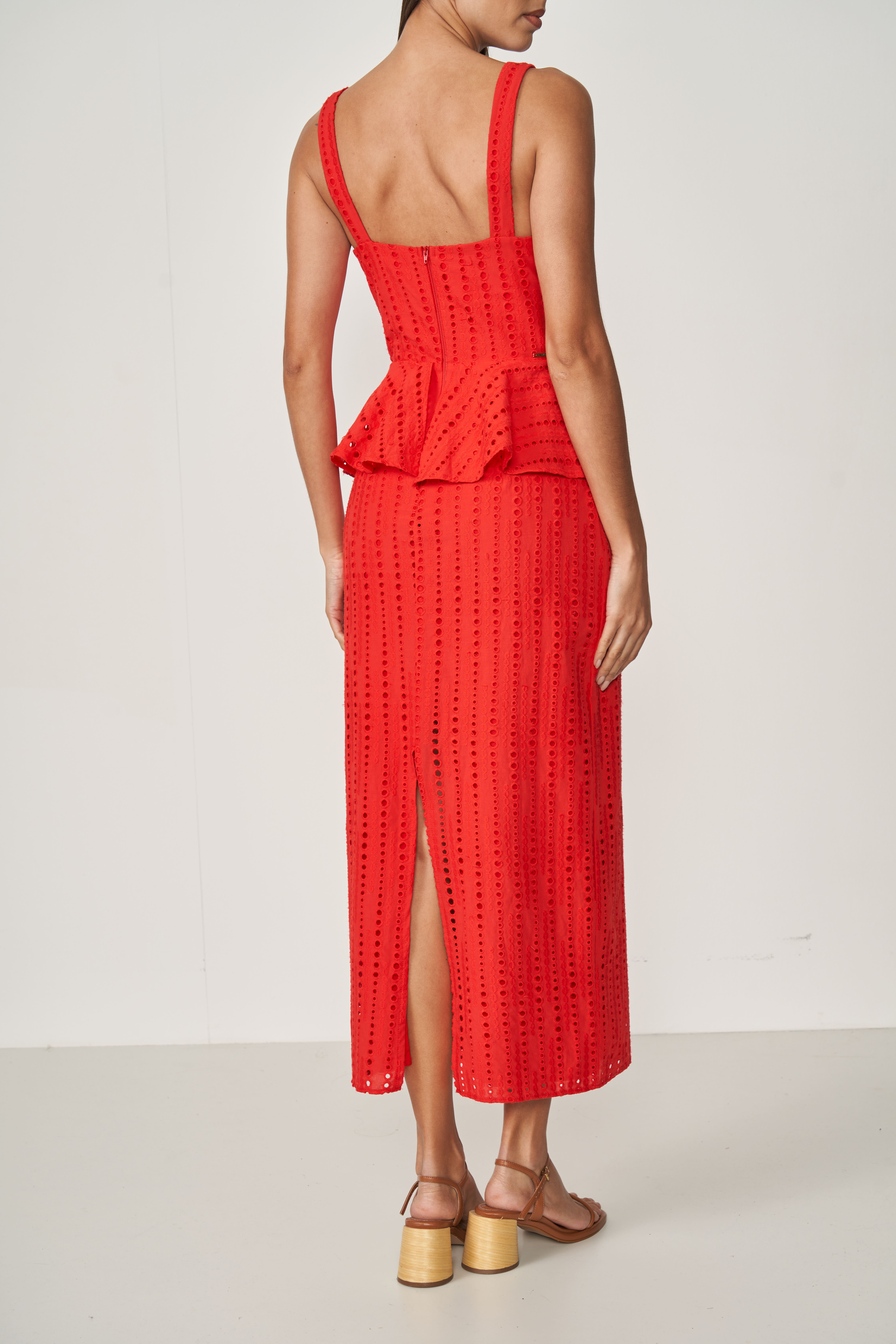 VESTIDO LAISE G VERMELHO IFE