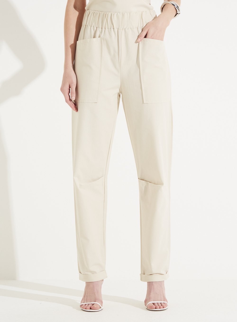 CALÇA FORUM M BEGE ITALIAN