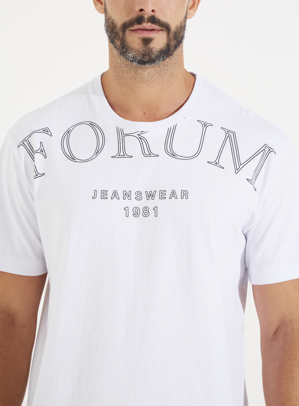 CAMISETA FORUM M BRANCO