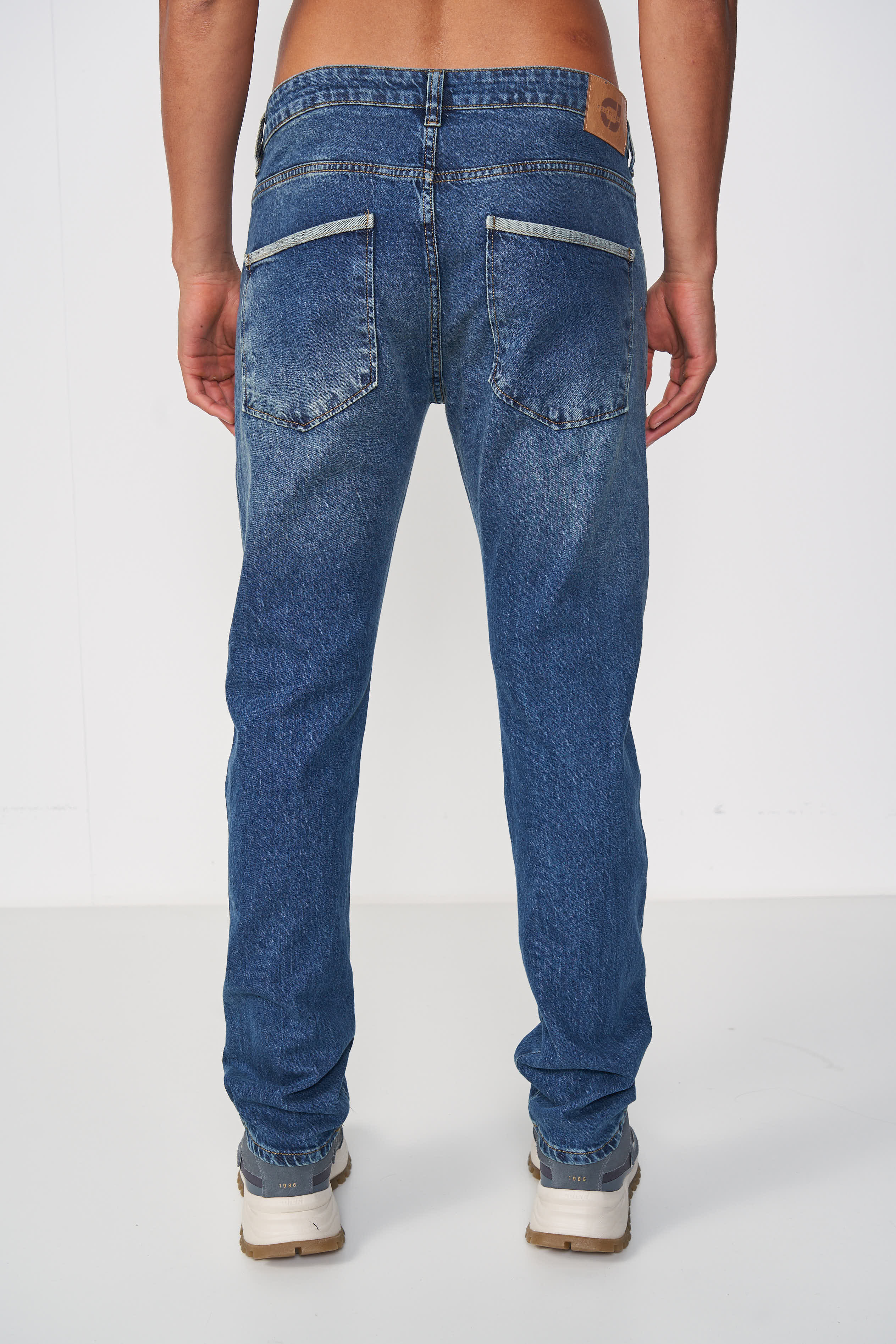 CALÇA JEANS AMSTERDAM 42 INDIGO