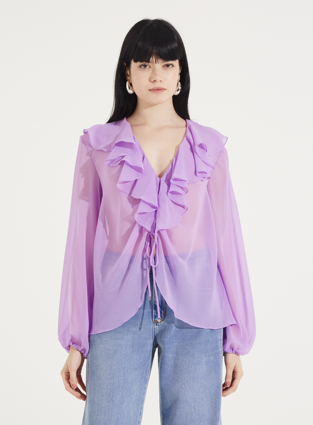 BLUSA FORUM G ROXO PURPLE GLOW