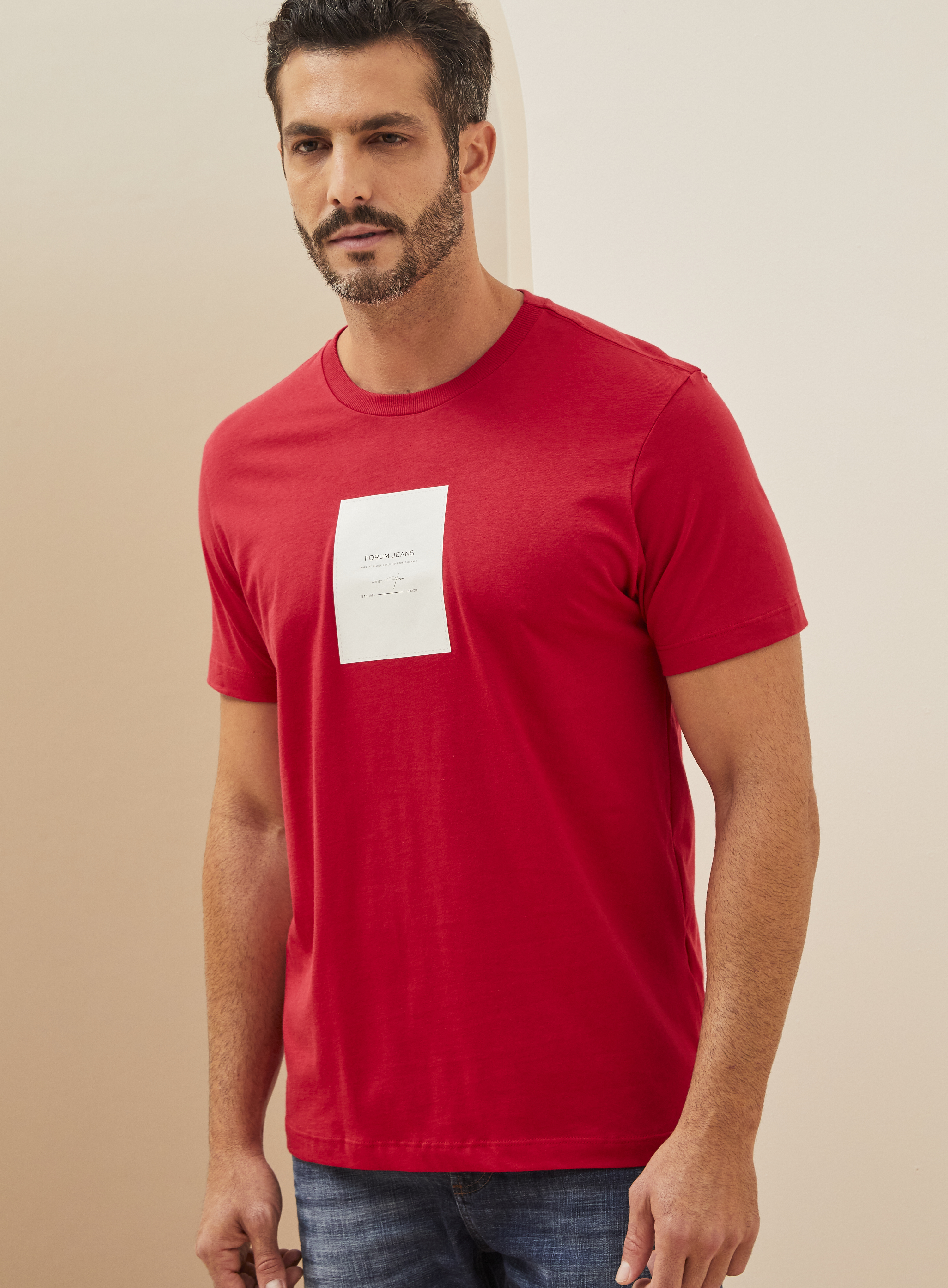 CAMISETA FORUM XGG VERMELHO PHILLY