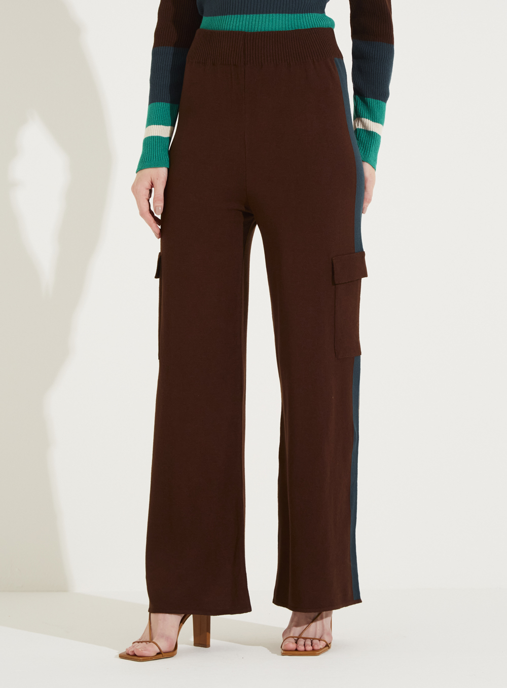 CALÇA TRICÔ 40 LISTRADO