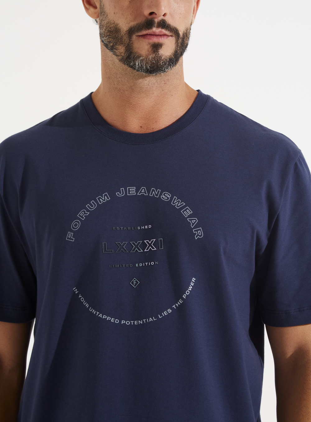 CAMISETA FORUM M AZUL OLYMPIC