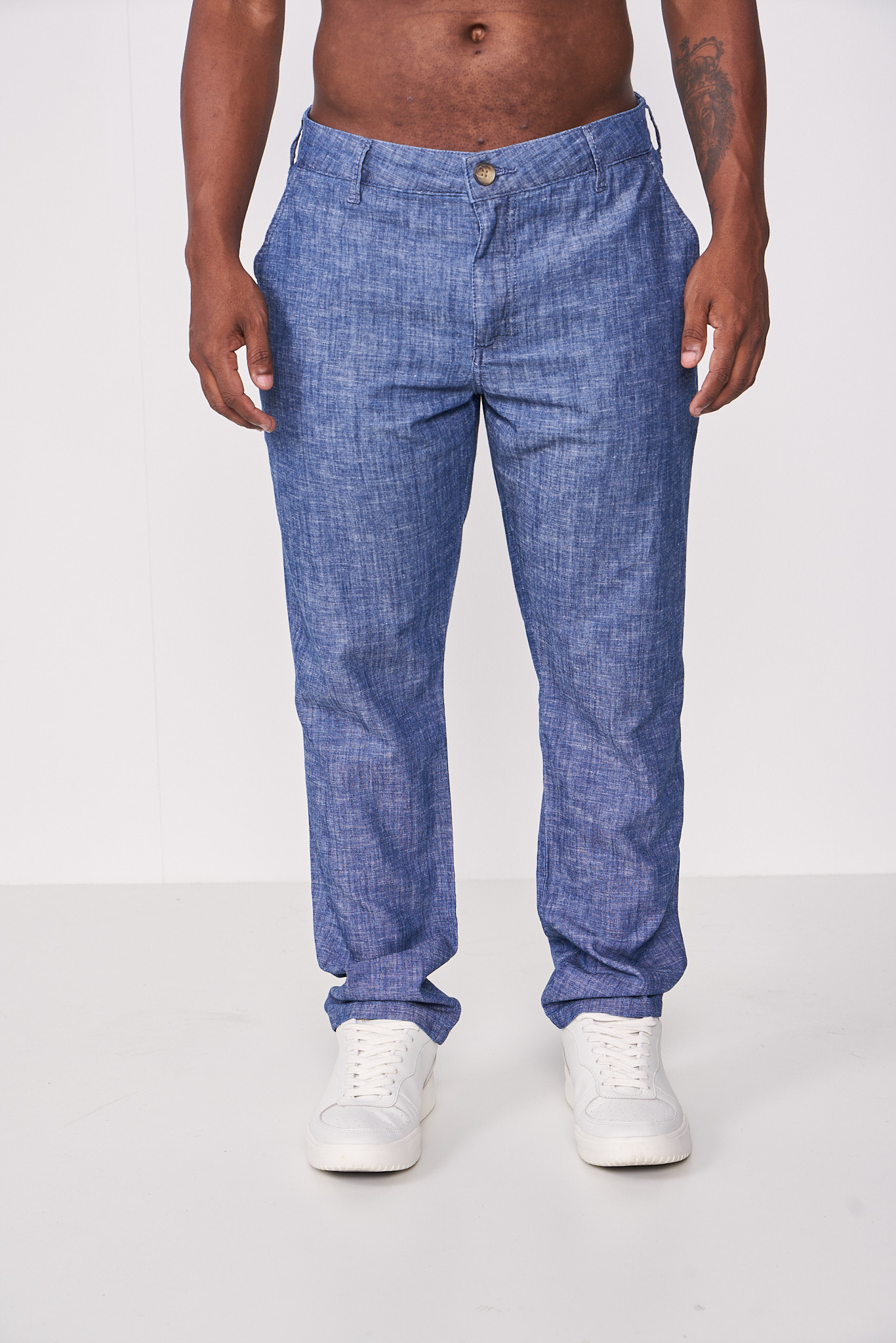 CALÇA JEANS NEW CHINO 48 INDIGO