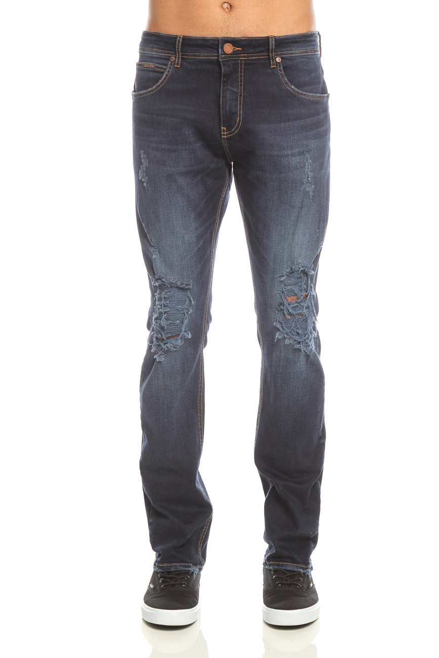 CALCA JEANS PAUL SLIM 40 INDIGO