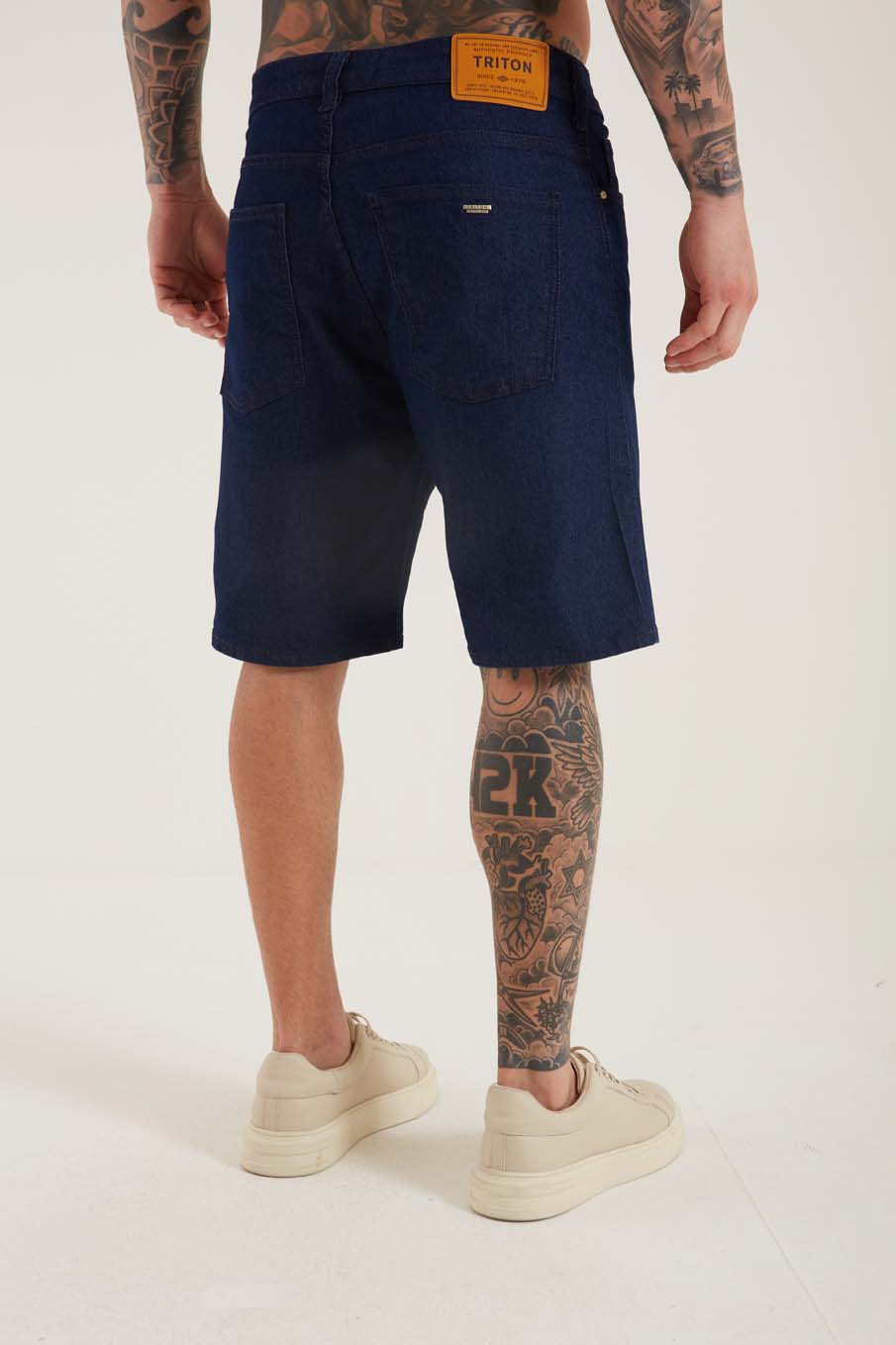 BERMUDA JEANS LUAN 42 INDIGO