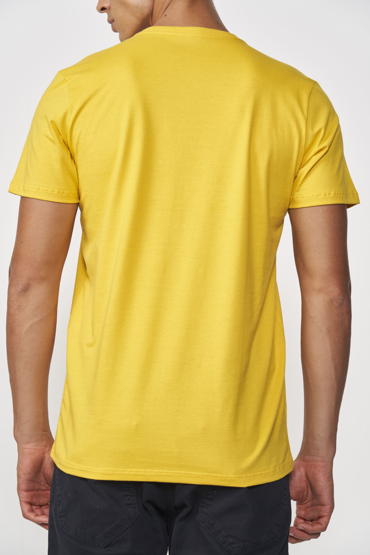 CAMISETA COLCCI M AMARELO GOLD FIT