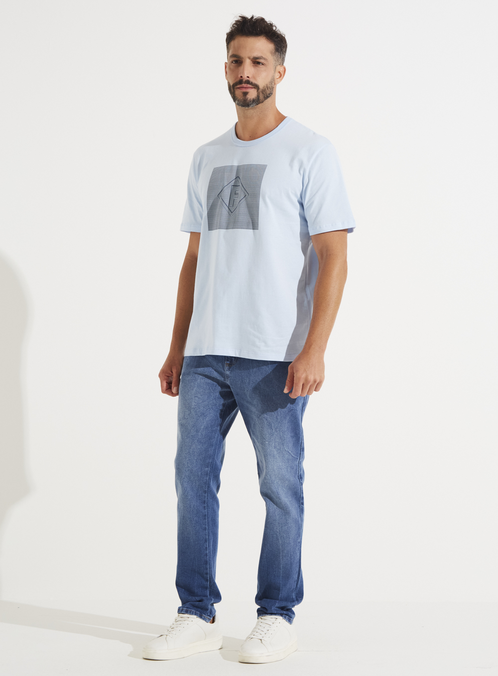 CAMISETA FORUM M AZUL SKEY