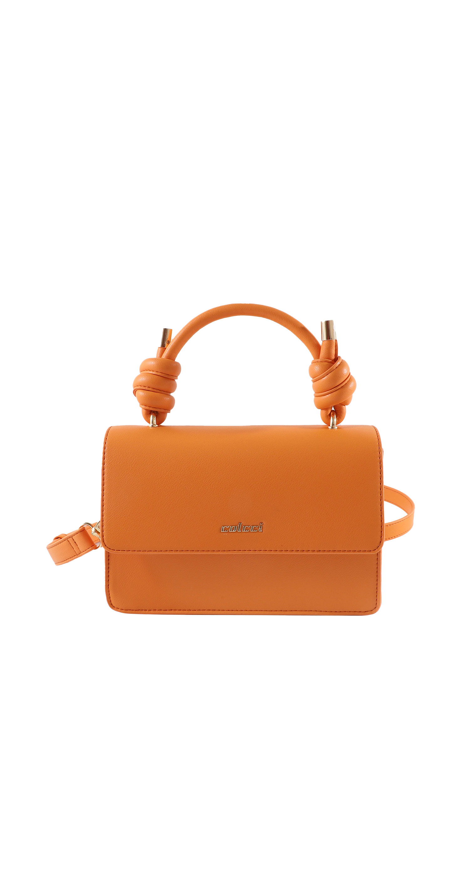 BOLSA COLCCI FEM CROSSBODY LISO U LARANJA SALMONA