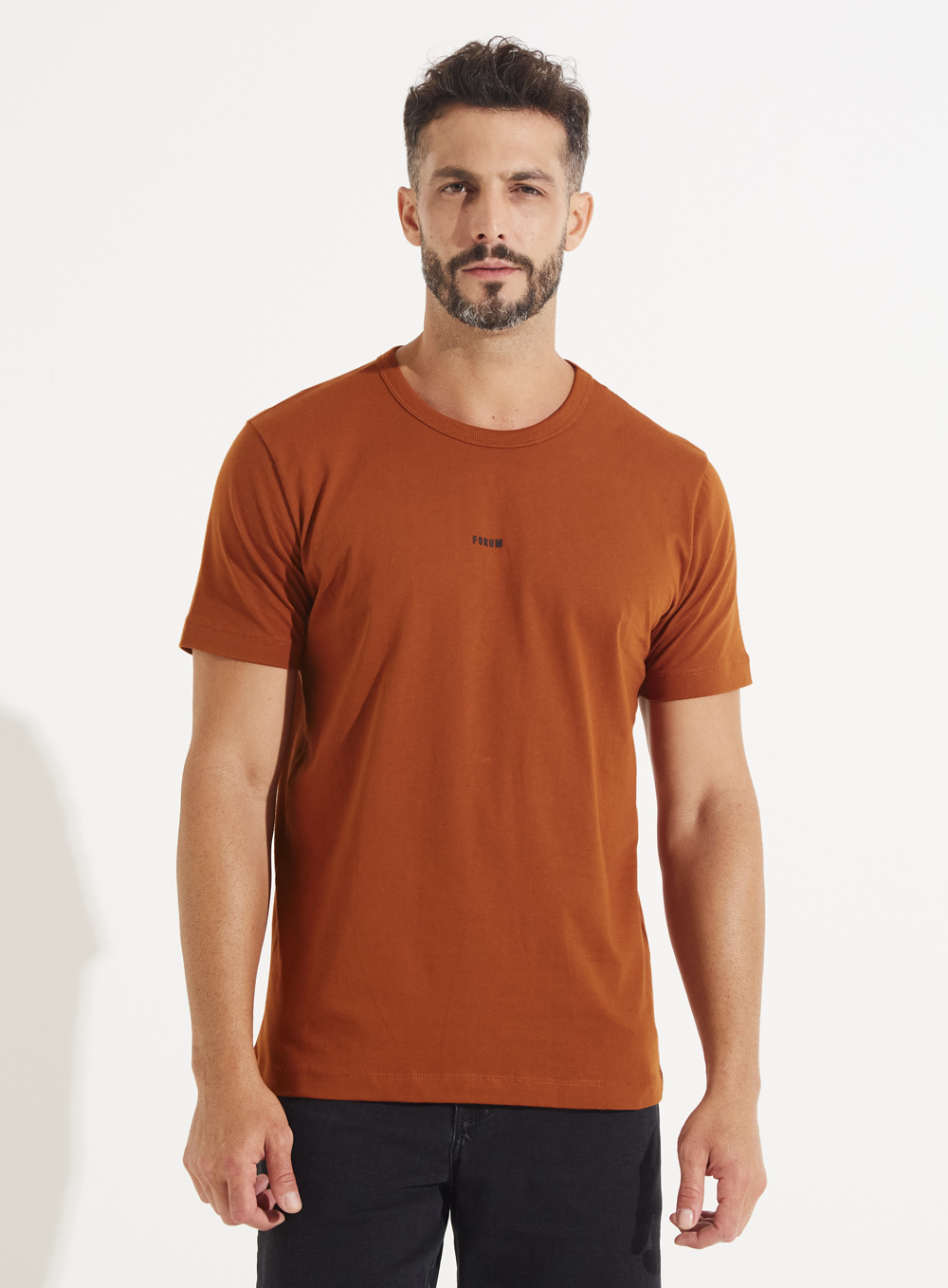 CAMISETA FORUM M MARROM ZEUS