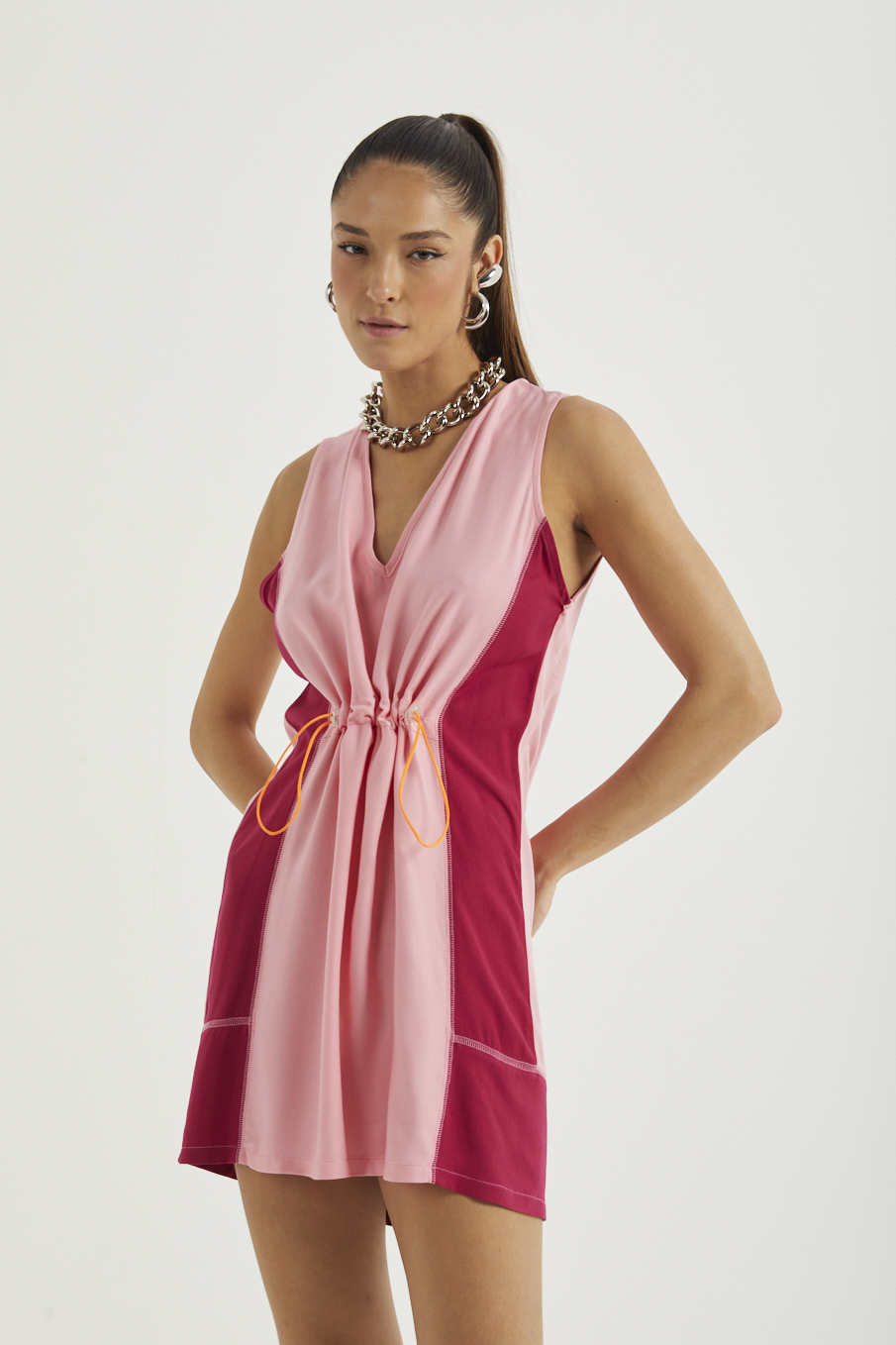 VESTIDO COLCCI P ROSA LADY DANGE