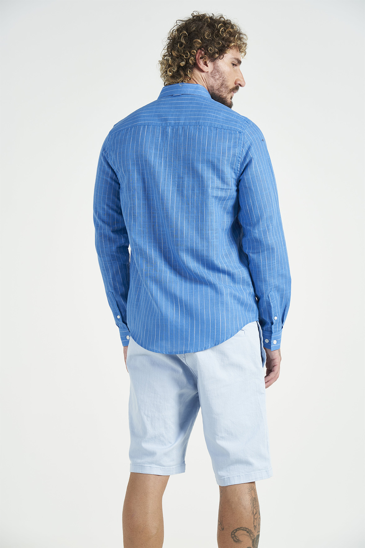 CAMISA LISTRADA LINHO RELAX G LISTRADA