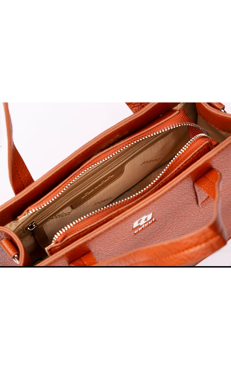 BOLSA COLCCI FEM TOTE BASIC U CARAMELO