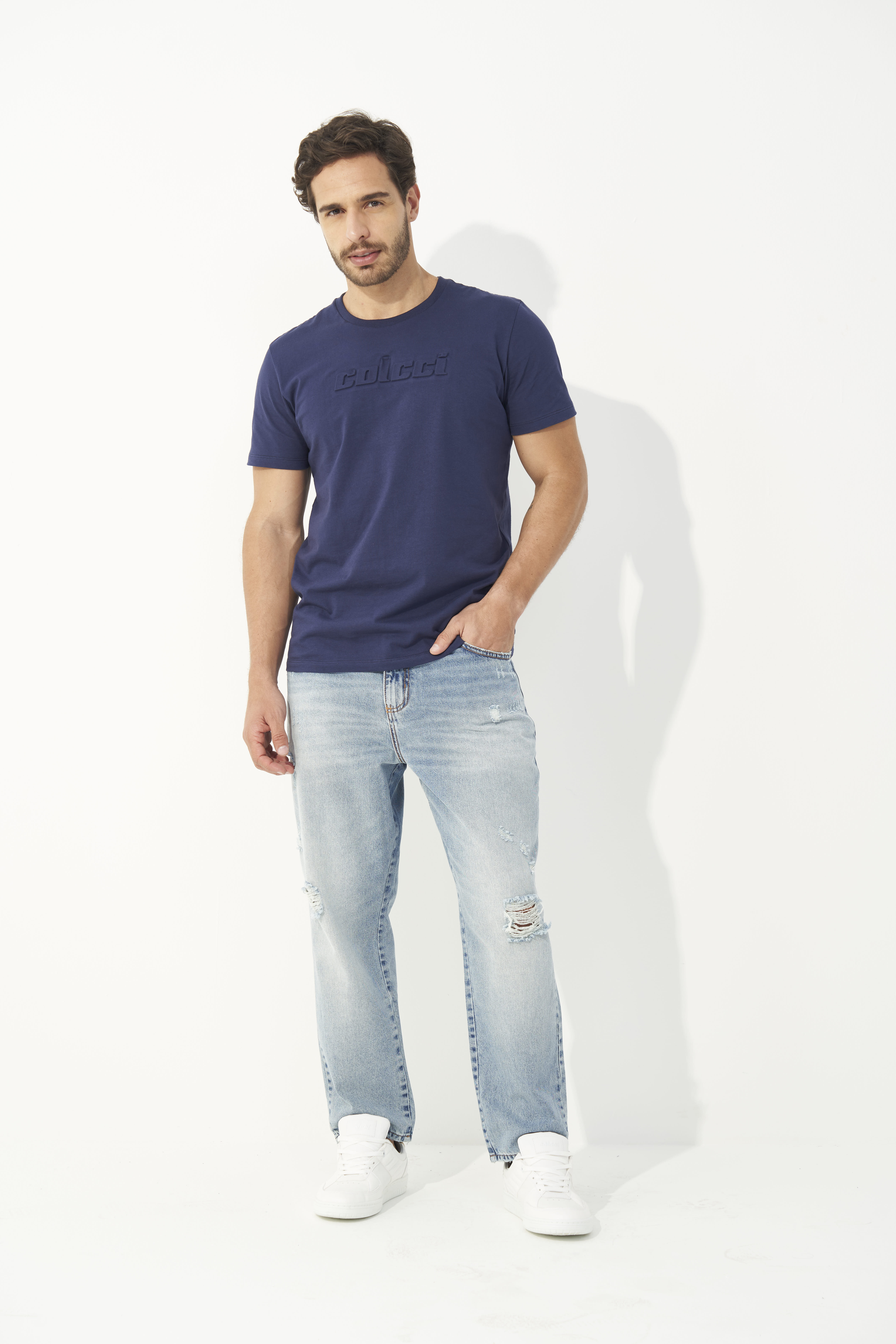 CALÇA JEANS THOMAS RELAX 44 INDIGO