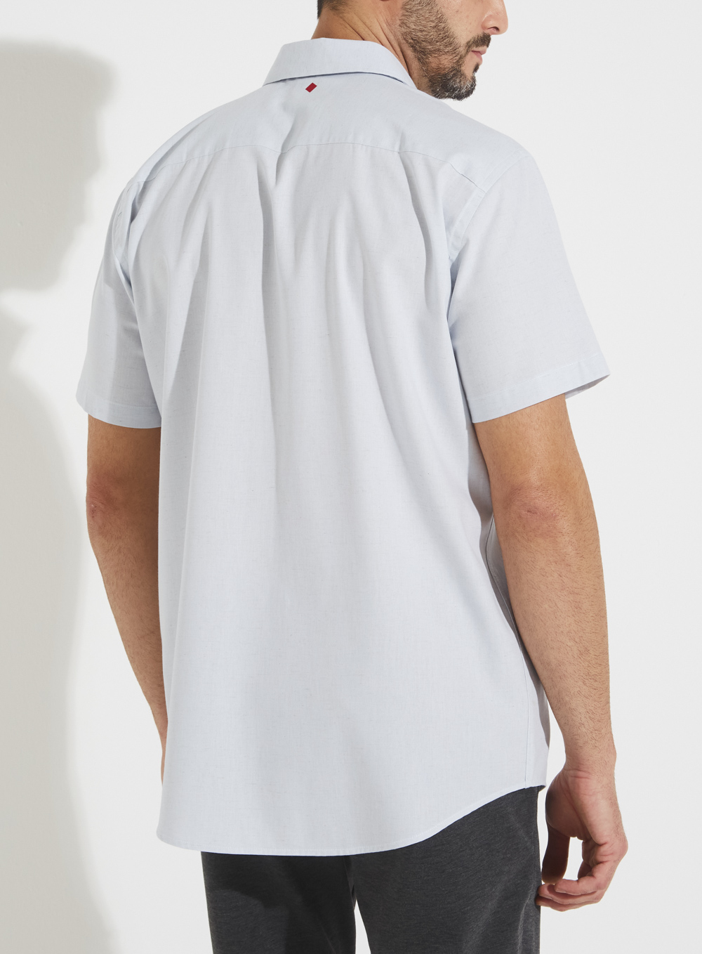 CAMISA LINHO RELAX M AZUL SKEY