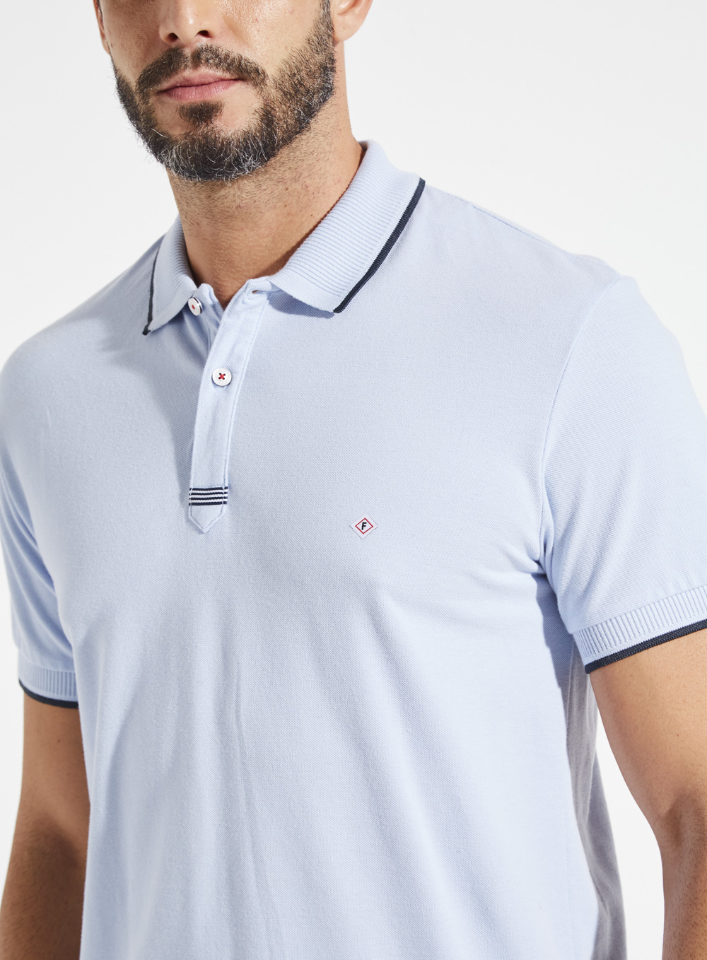 POLO FORUM M AZUL SKEY