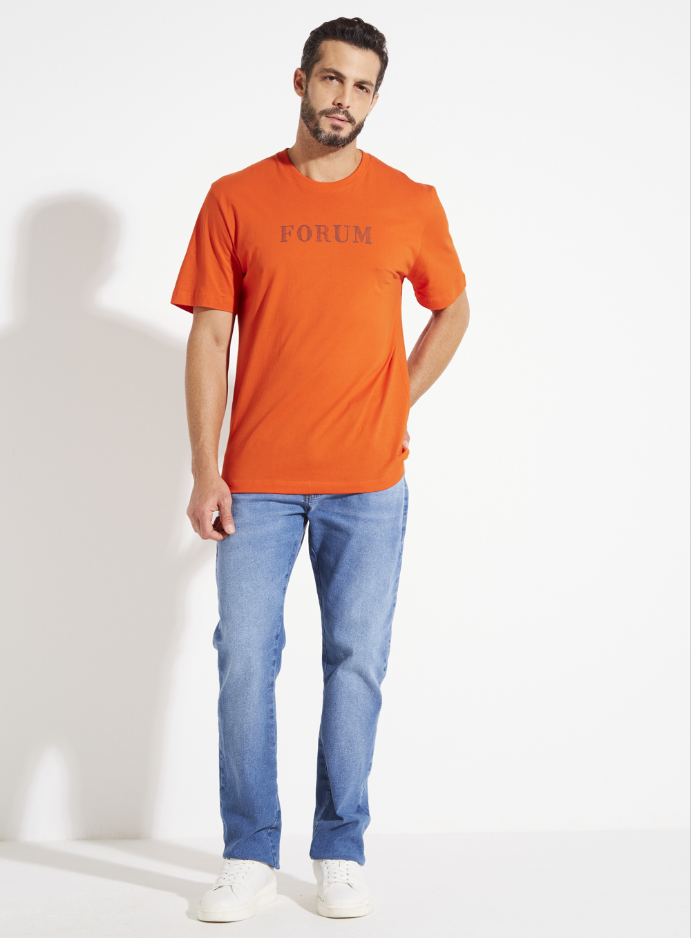 CAMISETA FORUM M LARANJA FEBO