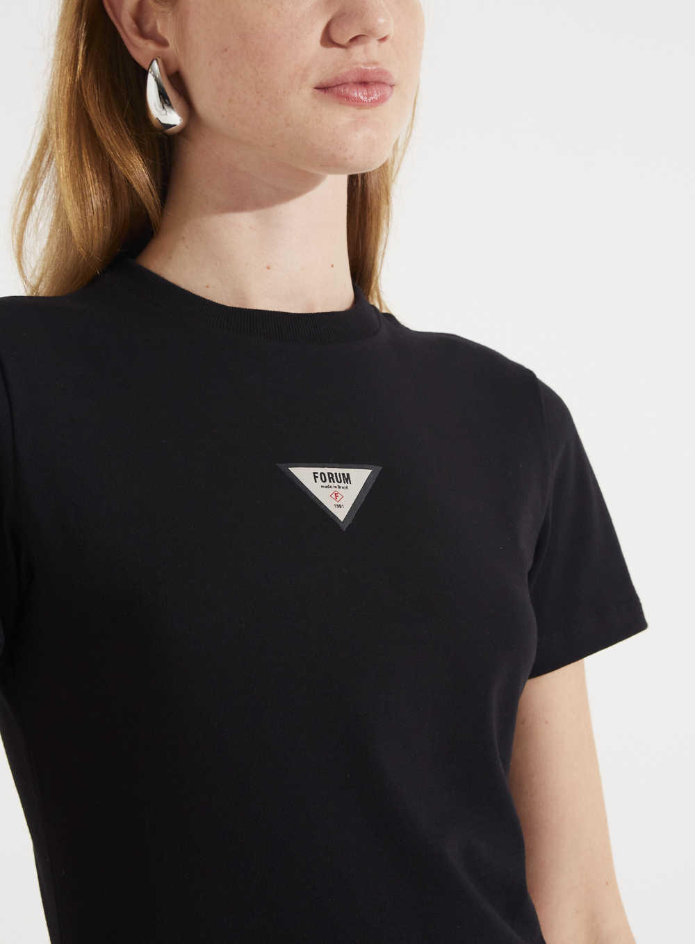 CAMISETA FORUM G VERMELHO SPARKLY