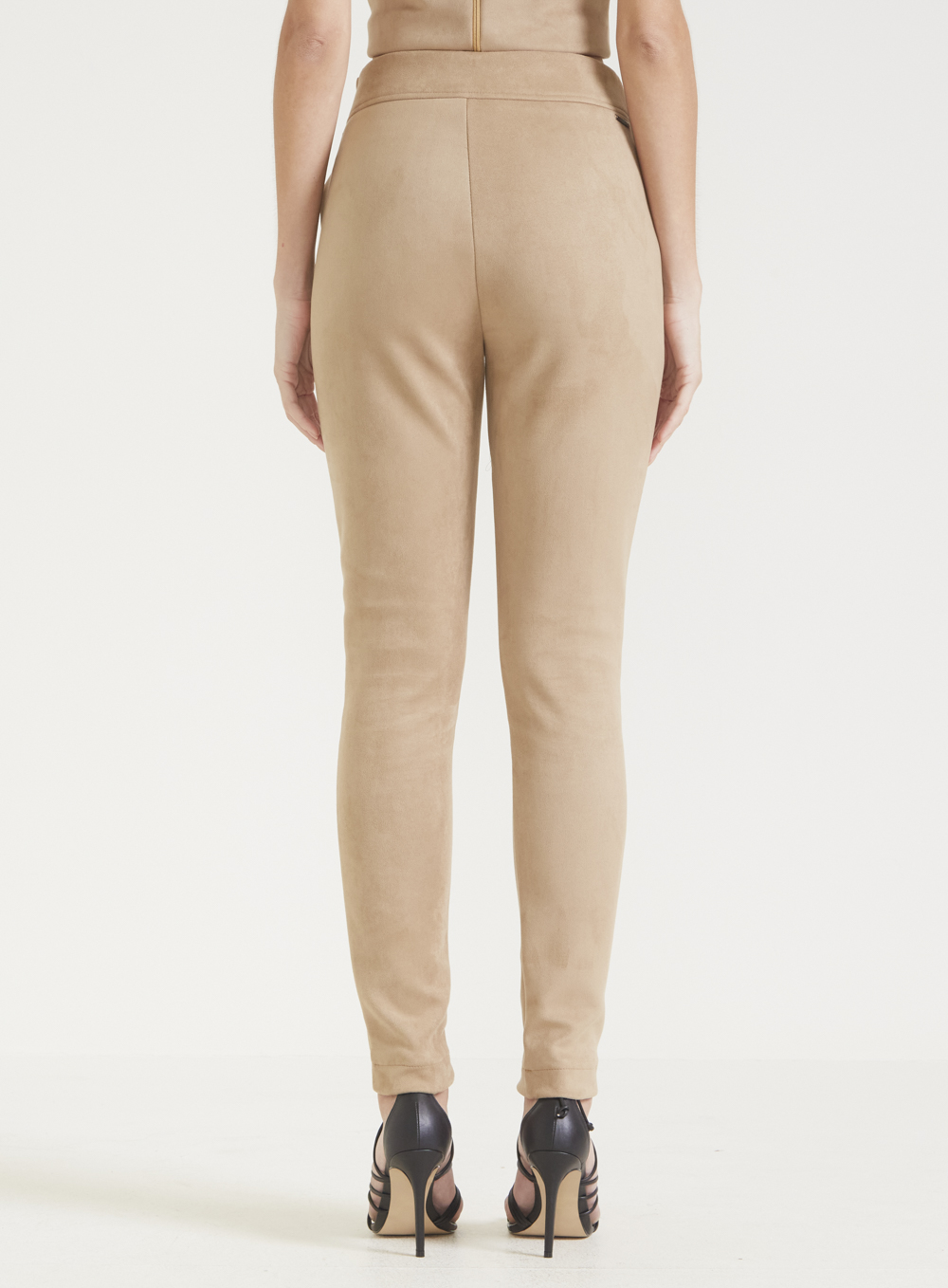 CALÇA SUEDE 42 BEGE TAG
