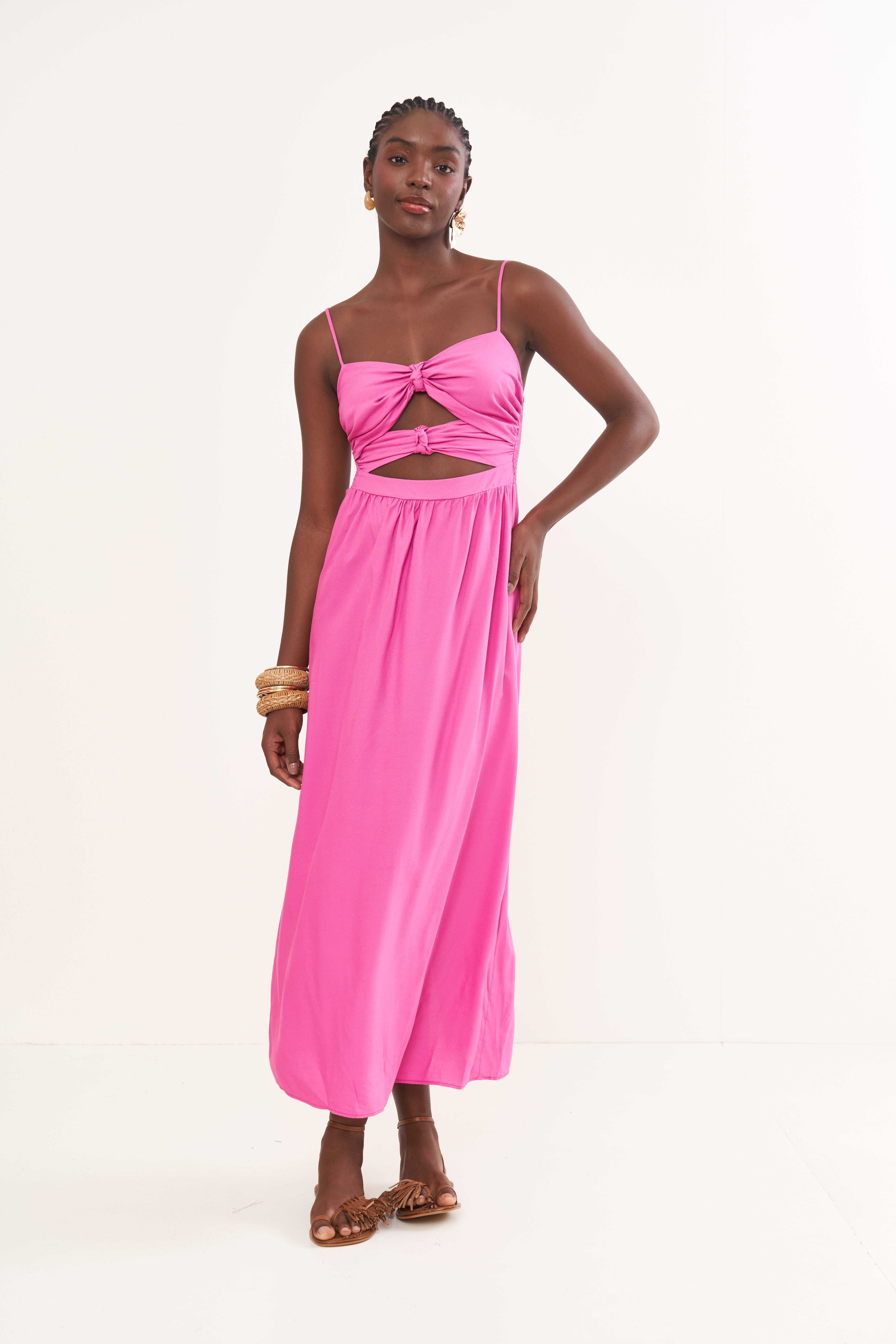 VESTIDO COLCCI G ROSA MON AMOUR