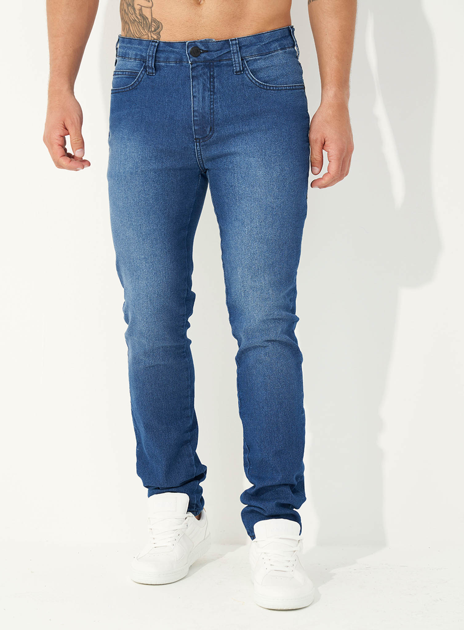 CALÇA JEANS FELIPE SKINNY 40 INDIGO