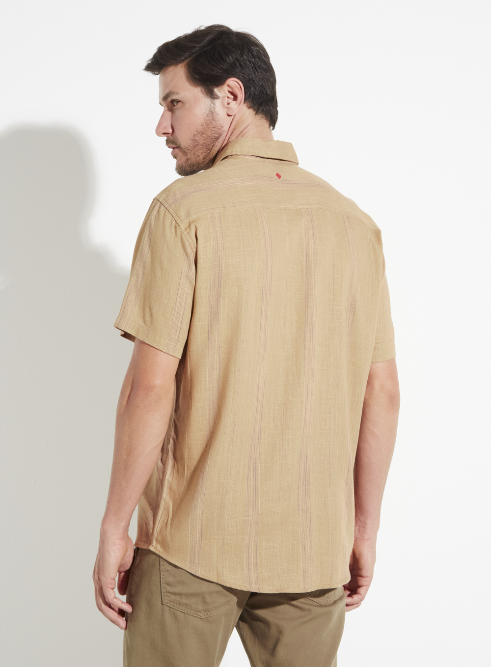 CAMISA LINHO LISTRADA RELAX M LISTRADA