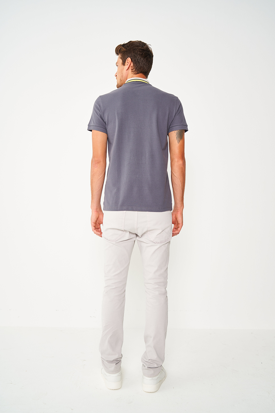 POLO COLCCI M CINZA FULIGEM