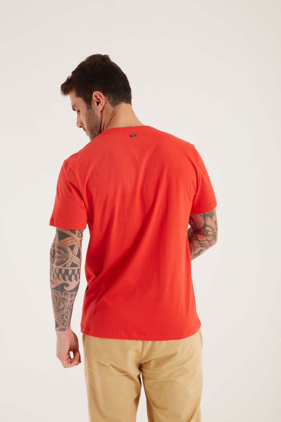 CAMISETA TRITON M VERMELHO MARS