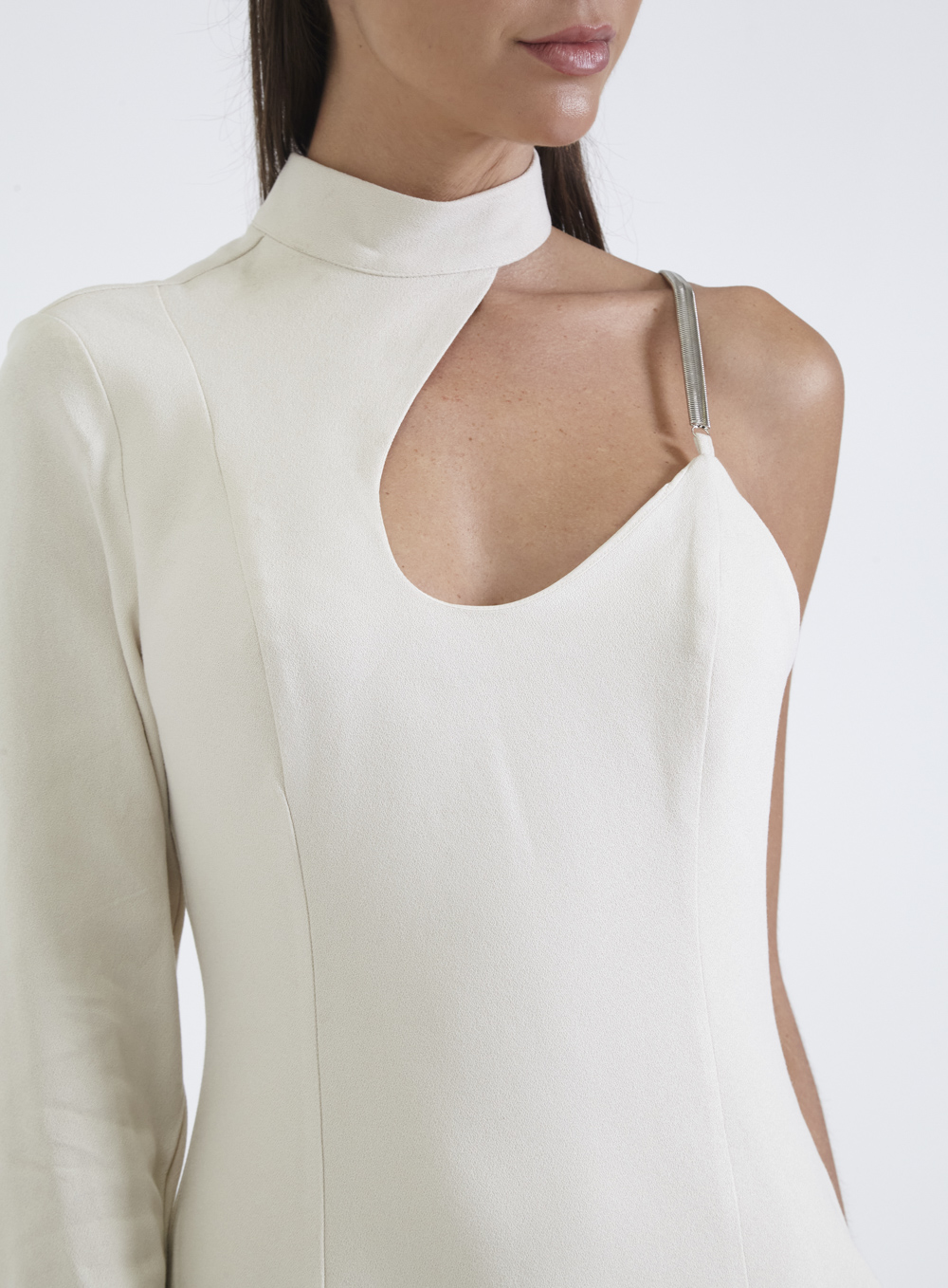 VESTIDO FORUM 36 BEGE ITALIAN