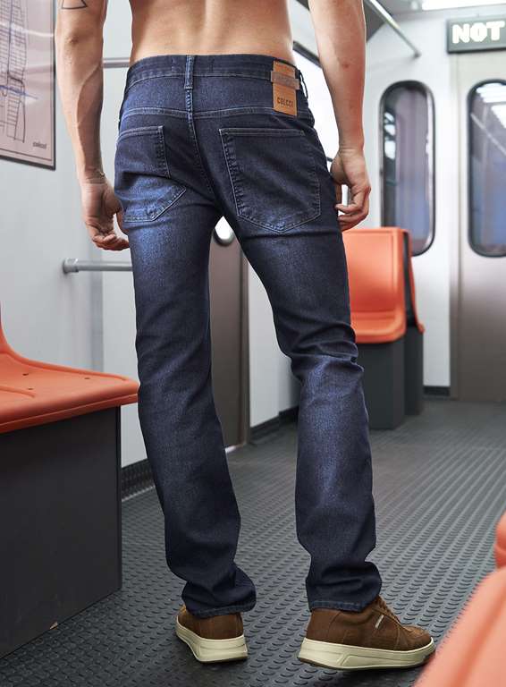 CALÇA JEANS ALEX 46 INDIGO