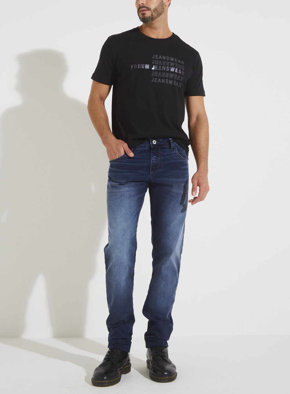 CALÇA JEANS IGOR SKINNY 42 INDIGO