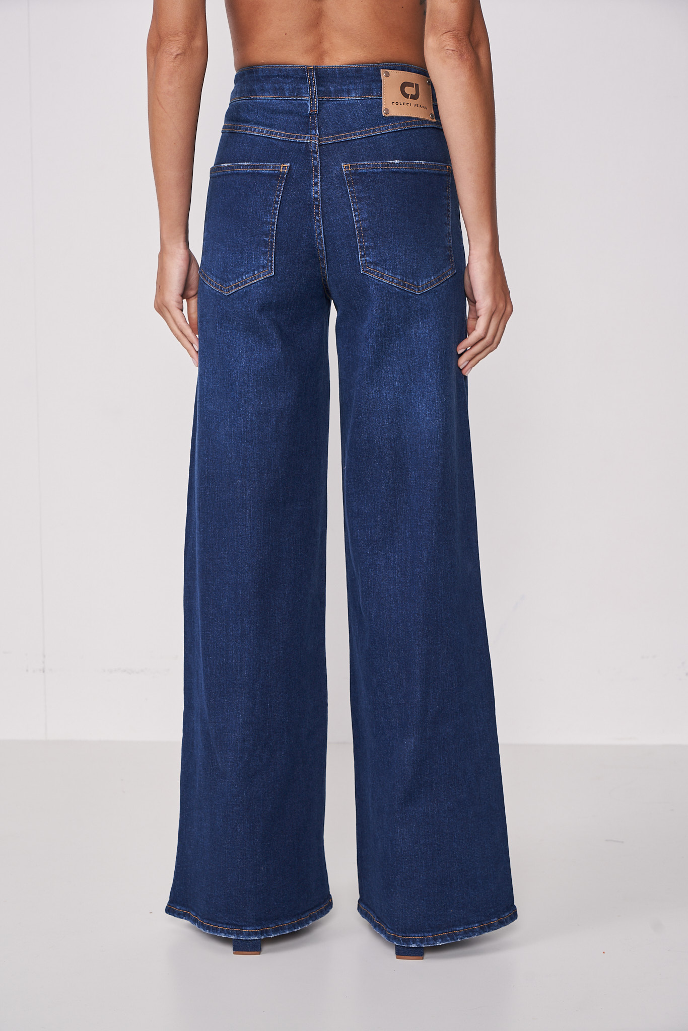 CALÇA JEANS SILVIA 42 INDIGO