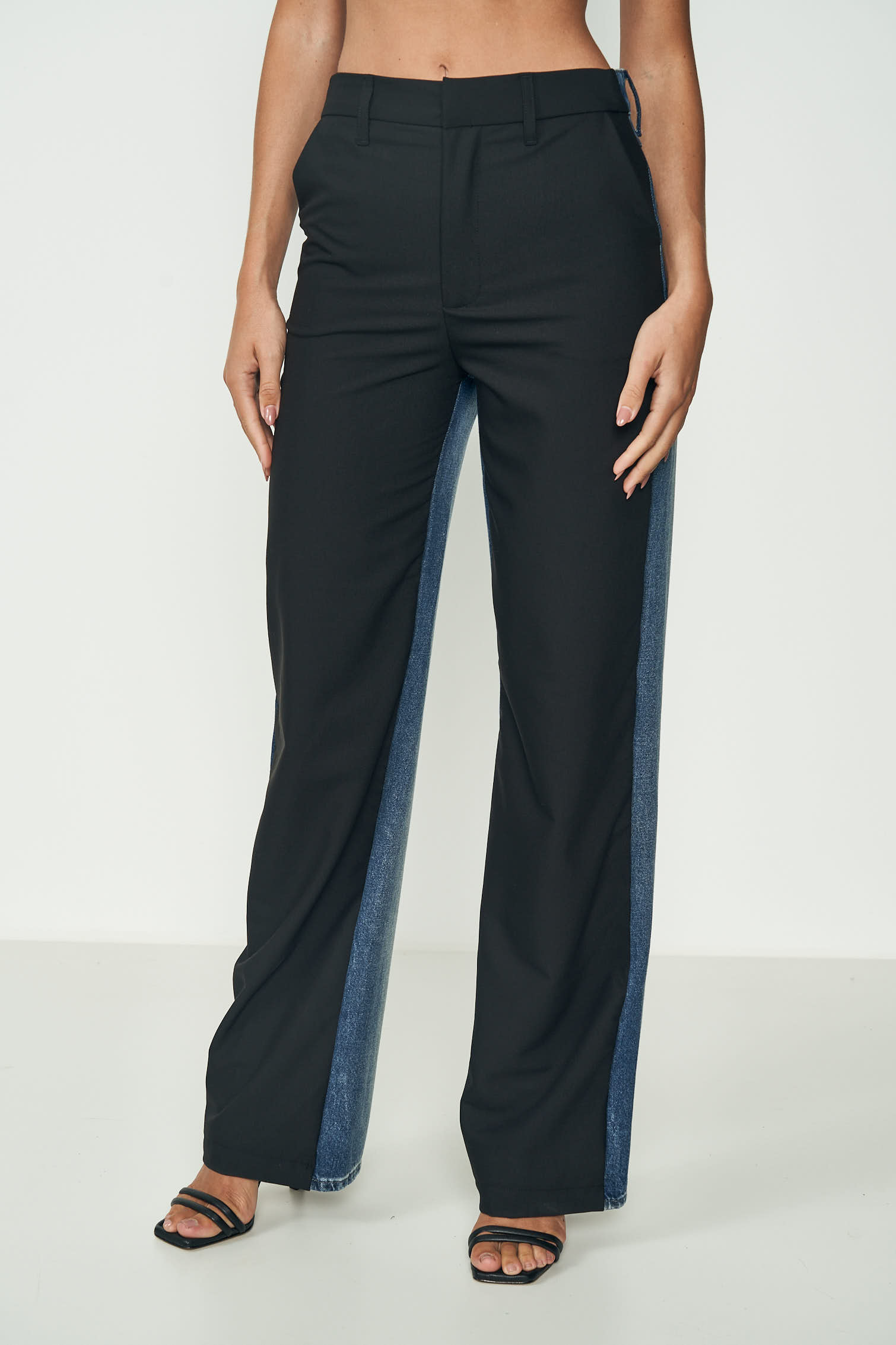 CALÇA COLCCI JEANS 38 PRETO/INDIGO
