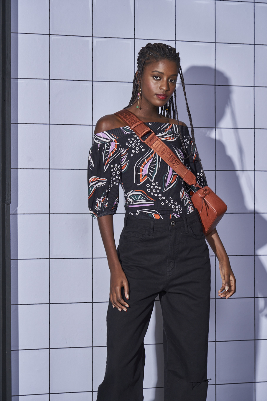 BLUSA ESTAMPADA G FOLHAGEM